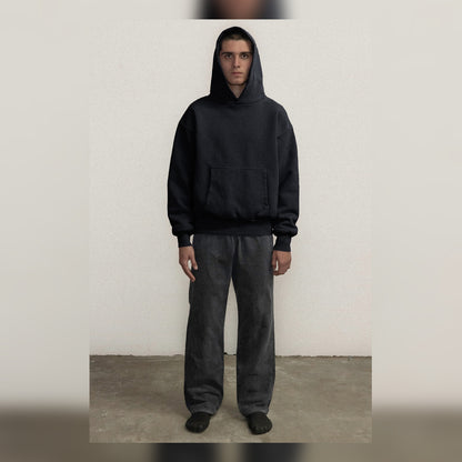 Yeezy 2020 Vision Double Layered Hoodie Black