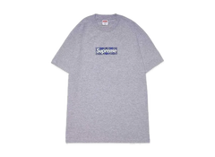 Supreme Bandana Box Logo Tee "Grey" view 1