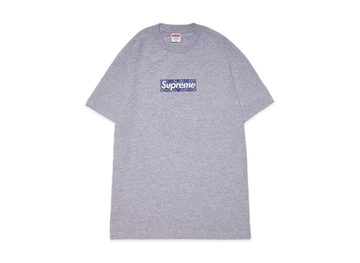 Supreme Bandana Box Logo Tee "Grey"