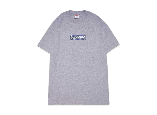 Supreme Bandana Box Logo Tee "Grey"