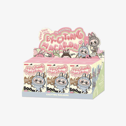 CORRECTION — THE MONSTERS - Exciting Macaron Vinyl Face Blind Box Set (6 Blind Boxes)