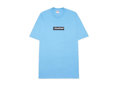 Supreme Futura Box Logo Tee "Blue" view 1