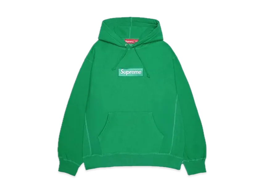 Supreme Box Logo Hooded Sweatshirt "Green" (24FW)