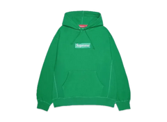 Supreme Box Logo Hooded Sweatshirt "Green" (24FW) view 1