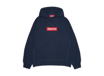 Supreme Box Logo Hooded Sweatshirt "Navy" (24FW)