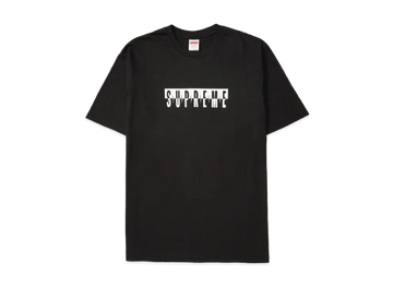 Supreme Split Tee "Black"