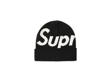 Supreme Big Logo Beanie "Black"