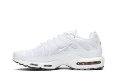 Nike Air Max Plus 'Triple White' view 3