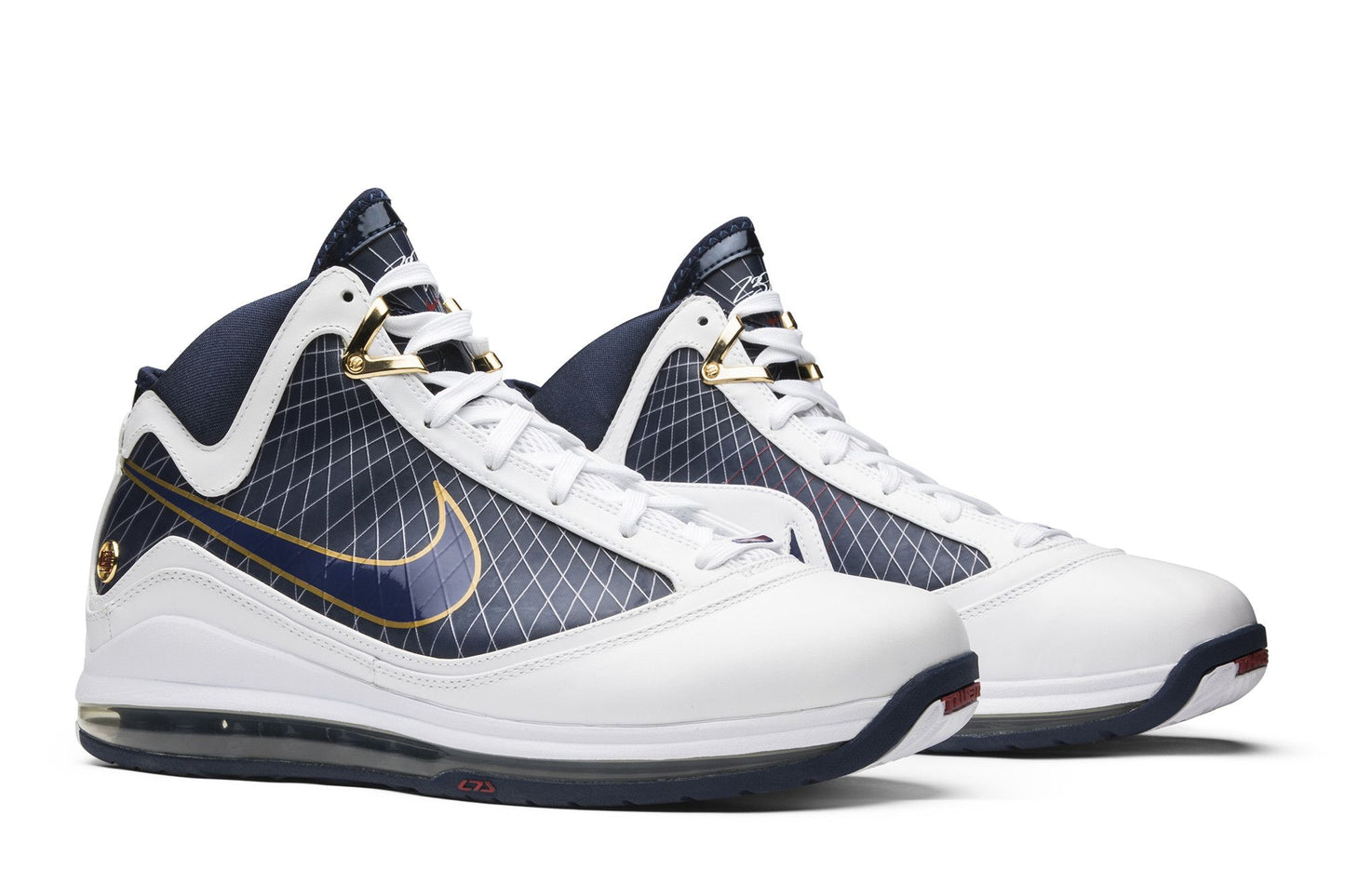 Nike Air Max LeBron 7 'White Midnight Navy'