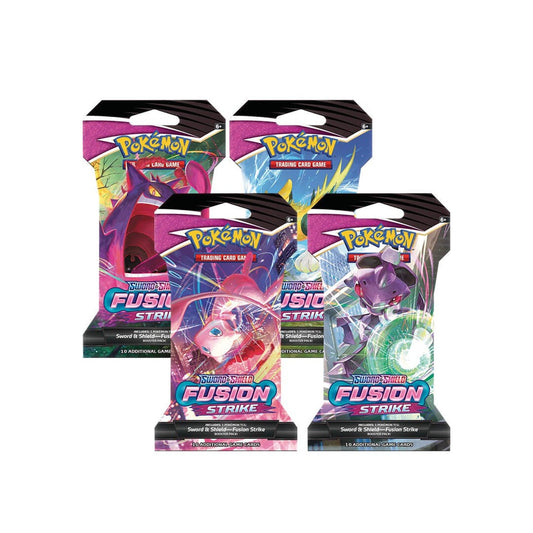 Fusion Strike Sleeved Booster Pack Art Bundle [Set of 4]