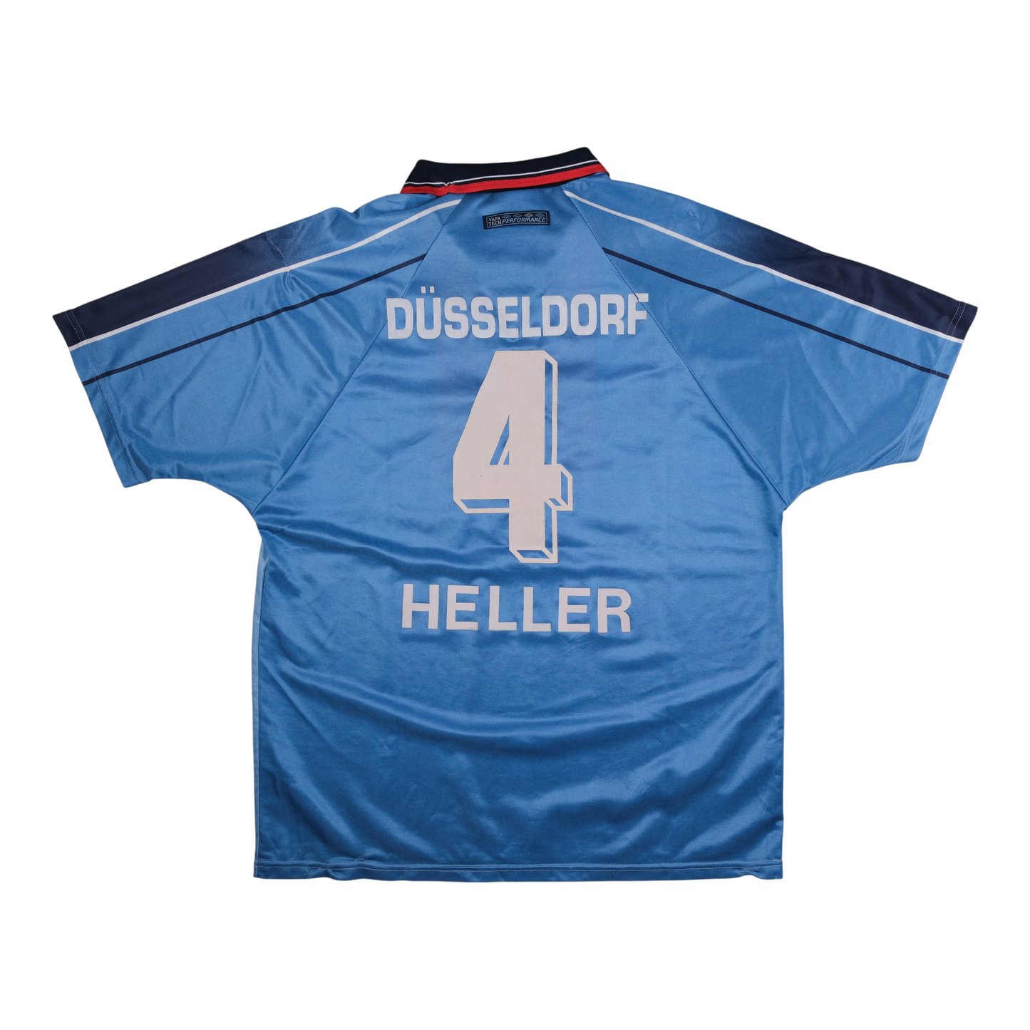 Fortuna Düsseldorf 1996-98 Away Shirt (#4 HELLER)