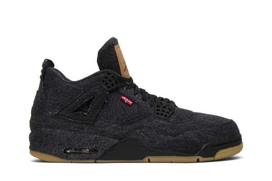 Levi's x Air Jordan 4 Retro 'Black Denim'