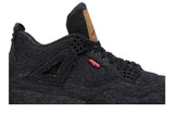 Levi's x Air Jordan 4 Retro 'Black Denim' view 2