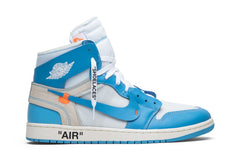 Off-White x Air Jordan 1 Retro High OG 'UNC' view 1