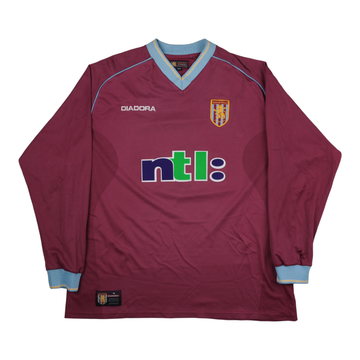 Aston Villa 2001-02 Home Shirt (#14 GINOLA)