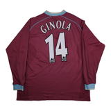 Aston Villa 2001-02 Home Shirt (#14 GINOLA) view 2