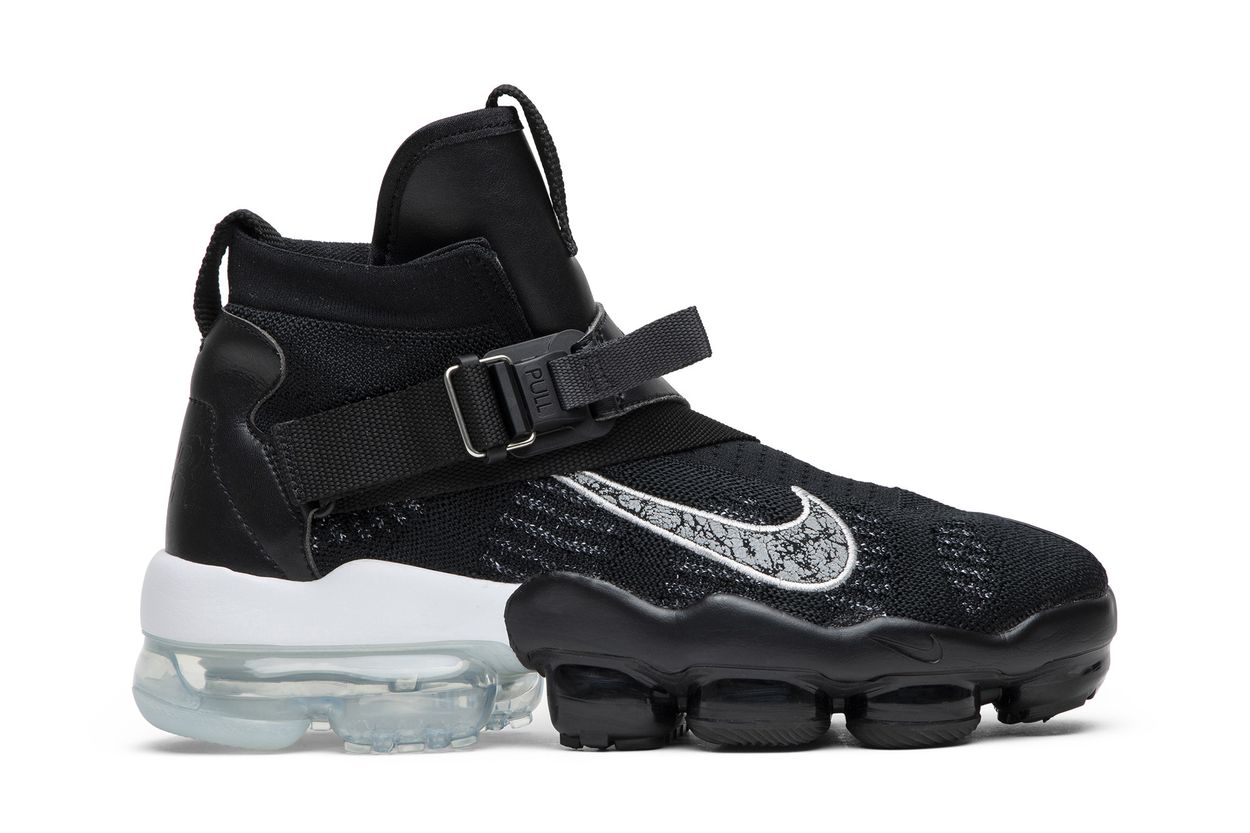Nike Air VaporMax Premier Flyknit 'Black Metallic Silver'