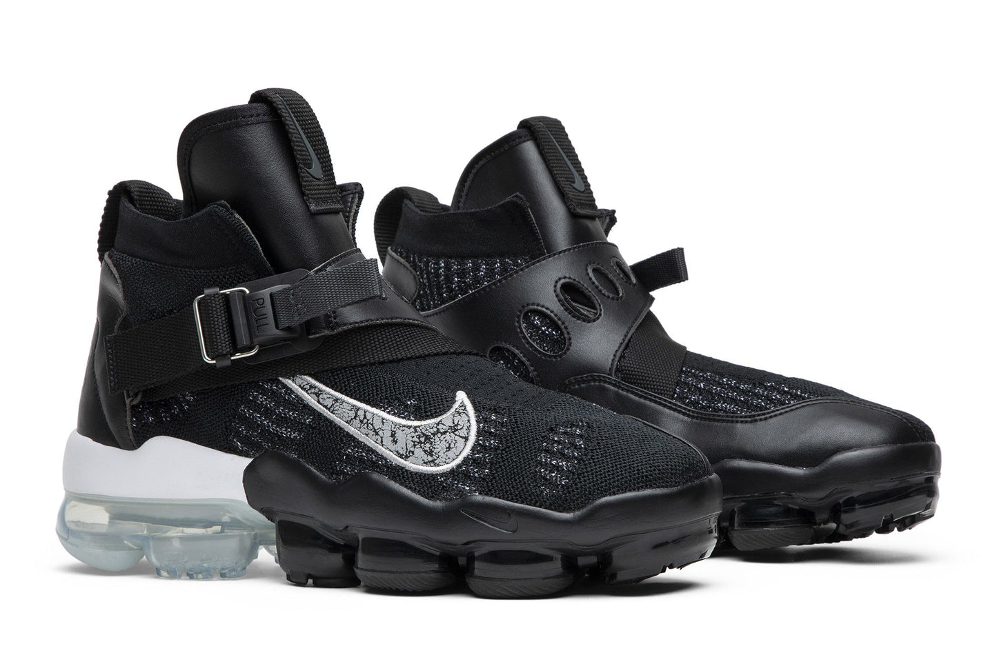 Nike Air VaporMax Premier Flyknit 'Black Metallic Silver'