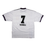 Bayern Munich 1996-98 Away Shirt (#7 SCHOLL) view 2