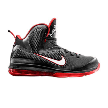 Nike LeBron 9 'Black White Red'