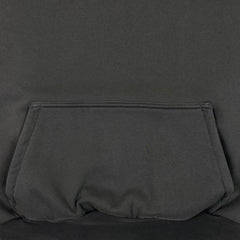 Yeezy Gap Engineered by Balenciaga Logo Shrunken Hoodie 'Black' view 5