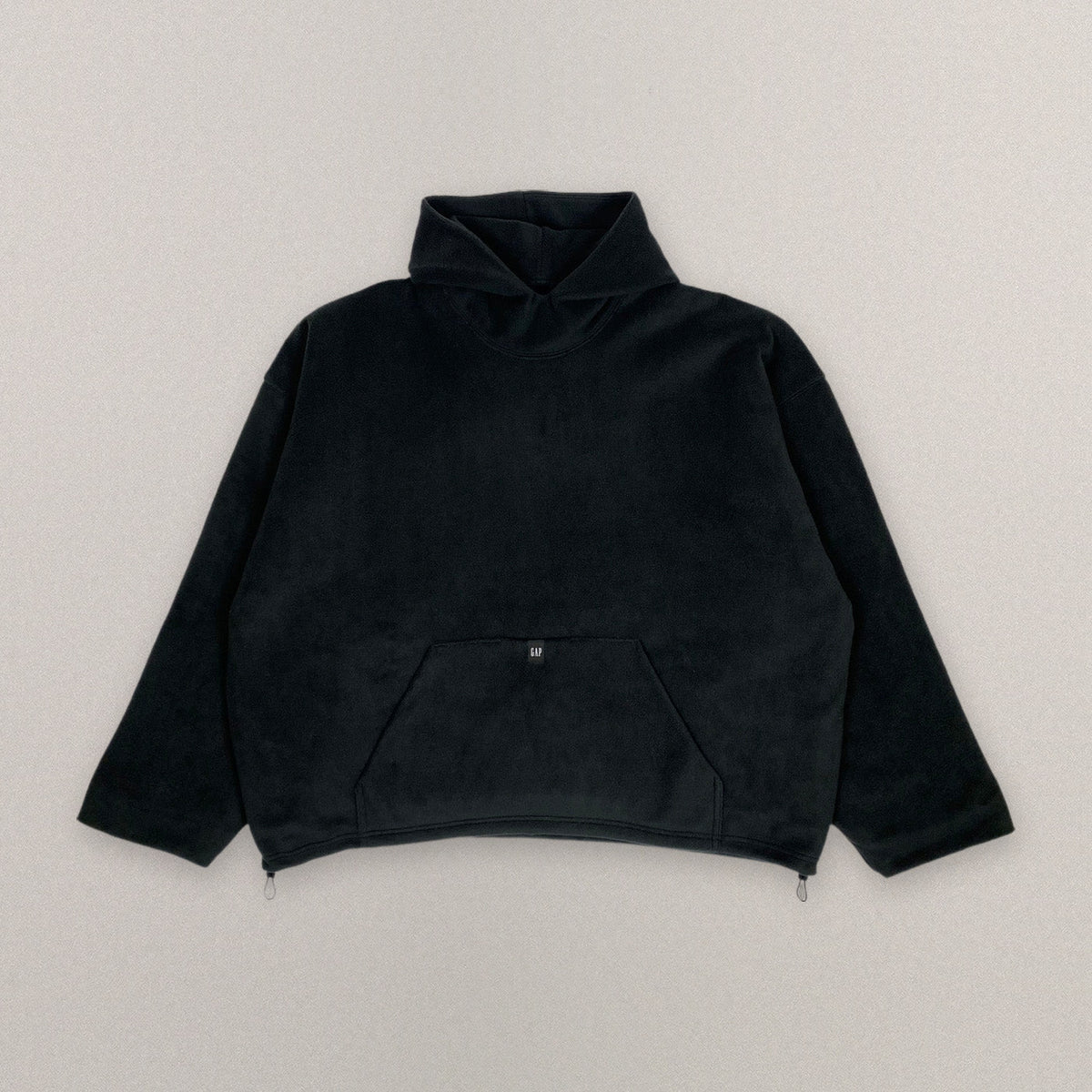 Yeezy Gap Engineered by Balenciaga Polar Fleece Padded Hoodie 'Black'