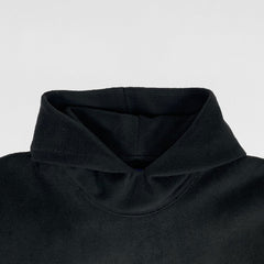 Yeezy Gap Engineered by Balenciaga Polar Fleece Padded Hoodie 'Black' view 2