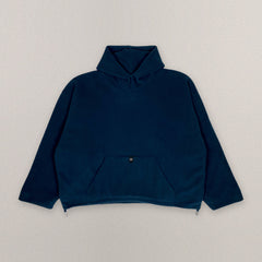 Yeezy Gap Engineered by Balenciaga Polar Fleece Padded Hoodie 'Dark Blue' view 1