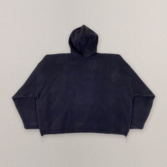Yeezy Gap Engineered by Balenciaga Polar Fleece Padded Hoodie 'Dark Grey' view 7