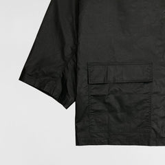 Yeezy Gap Engineered by Balenciaga Coated Cotton Light Parka 'True Black' view 4