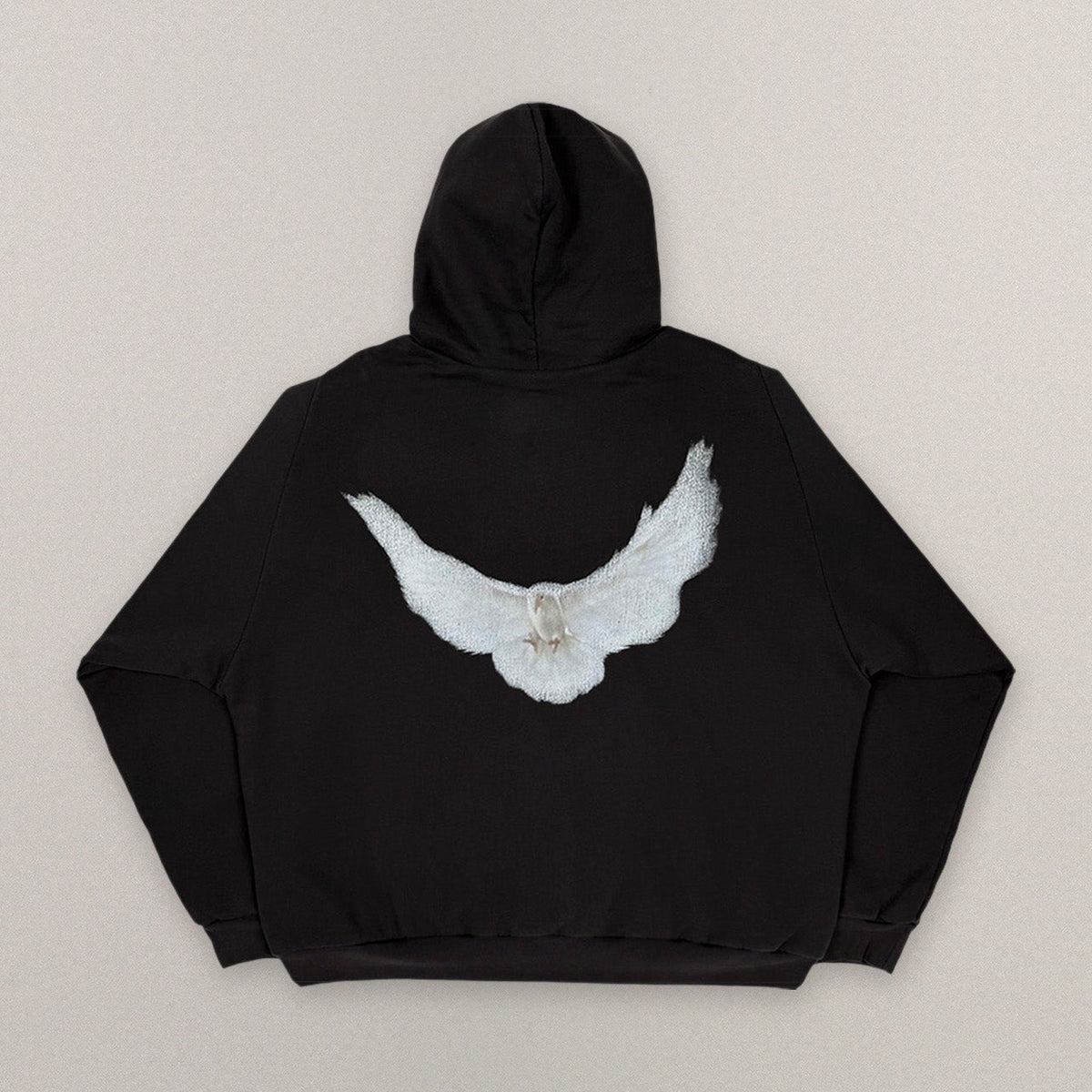 Yeezy Gap Engineered by Balenciaga Dove Shrunken Hoodie 'Black'