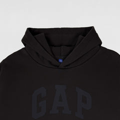 Yeezy Gap Engineered by Balenciaga Dove Shrunken Hoodie 'Black' view 5