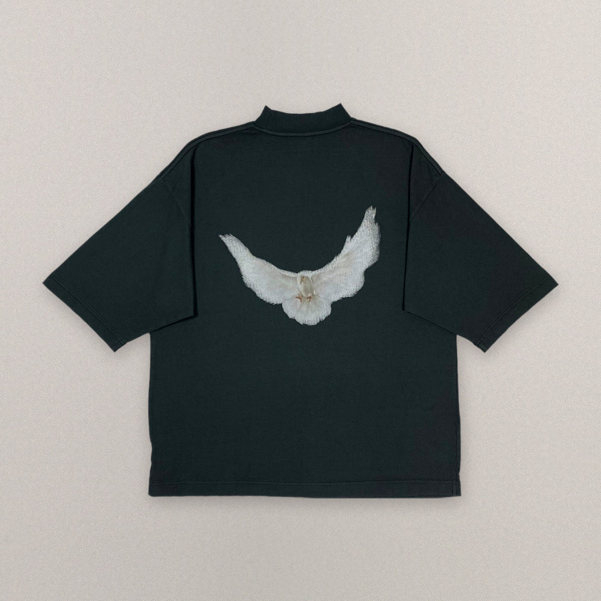 Yeezy Gap Engineered by Balenciaga Dove 3/4 Sleeve Tee 'Dark Green'