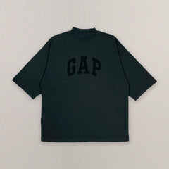 Yeezy Gap Engineered by Balenciaga Dove 3/4 Sleeve Tee 'Dark Green' view 3