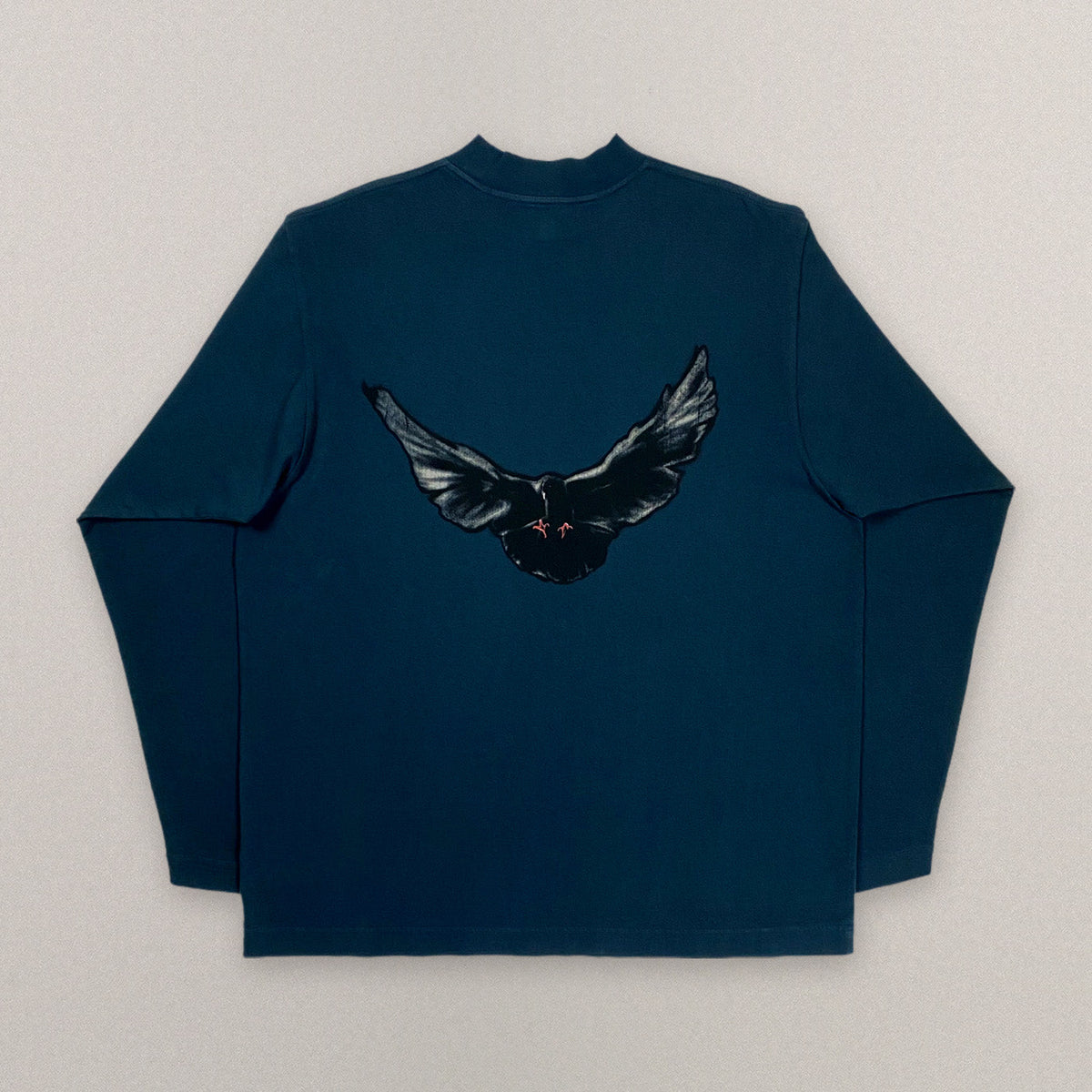 Yeezy Gap Engineered by Balenciaga Dove Longsleeve Tee 'Dark Blue'