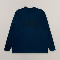 Yeezy Gap Engineered by Balenciaga Dove Longsleeve Tee 'Dark Blue' view 3