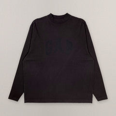Yeezy Gap Engineered by Balenciaga Dove Longsleeve Tee 'Dark Grey' view 3