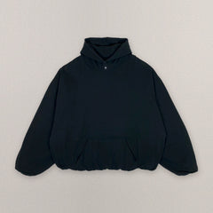 Yeezy Gap Engineered by Balenciaga Logo Hoodie 'Black' view 1