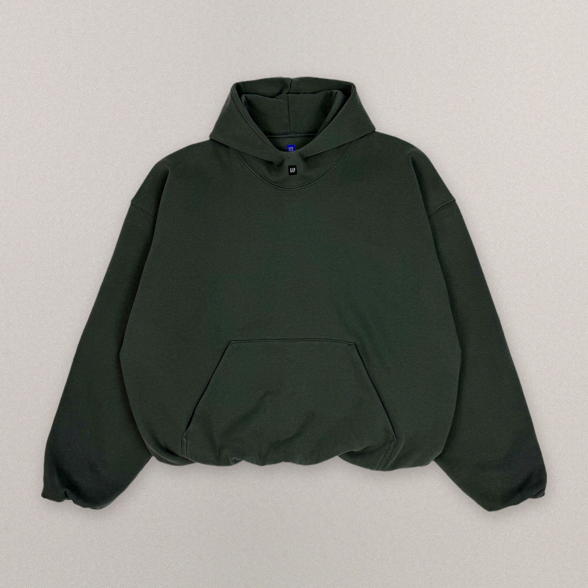 Yeezy Gap Engineered by Balenciaga Logo Hoodie 'Dark Green'