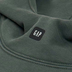Yeezy Gap Engineered by Balenciaga Logo Hoodie 'Dark Green' view 3