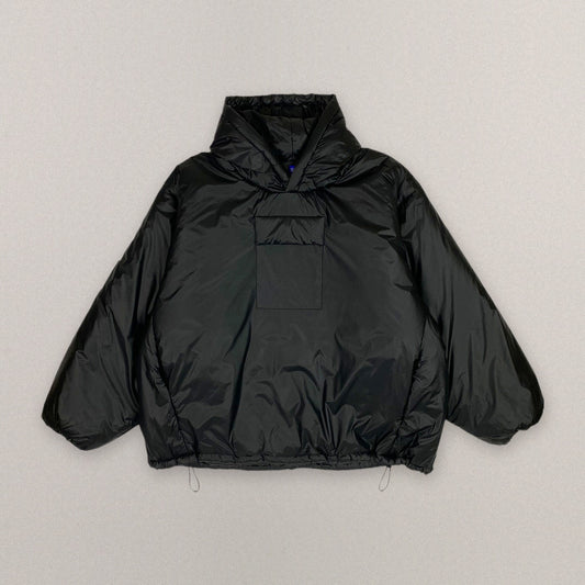 Yeezy Gap Engineered by Balenciaga Padded Hooded Pullover Black in Black, cover #color_Black