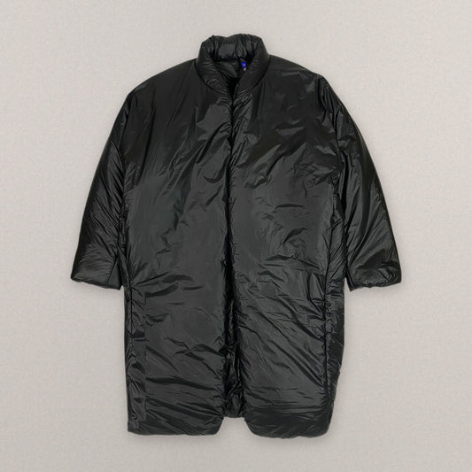 Yeezy Gap Engineered by Balenciaga Long Round Jacket Black in Black, cover #color_Black
