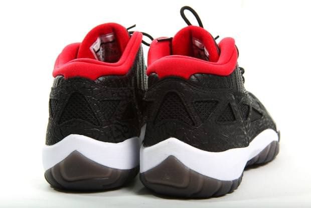 Air Jordan 11 Retro Low IE 'Black Charcoal Red' 2011 (image 6 of 6)