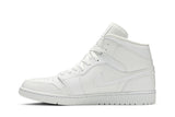 Air Jordan 1 Mid 'Triple White' 2019 view 3