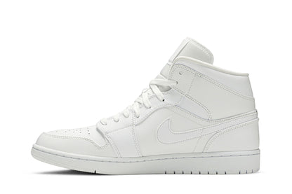 Air Jordan 1 Mid 'Triple White' 2019
