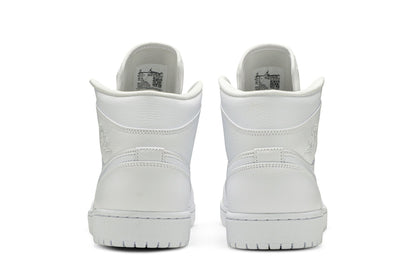 Air Jordan 1 Mid 'Triple White' 2019