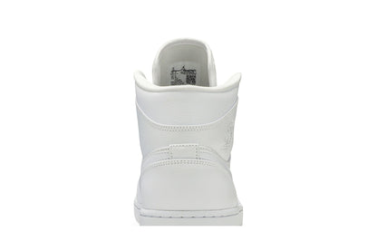 Air Jordan 1 Mid 'Triple White' 2019