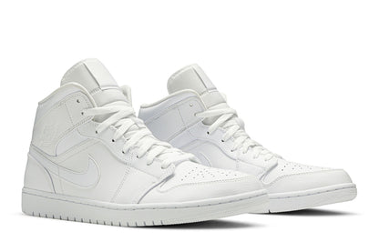 Air Jordan 1 Mid 'Triple White' 2019