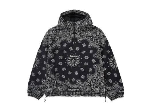 Supreme Reflective Bandana Anorak "Black"