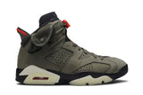 Travis Scott x Air Jordan 6 Retro 'Olive' view 1